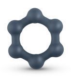 Ерекційне кільце Boners Hexagon Cock Ring SO8873 фото - купити в секс-шопі Чорний Кролик