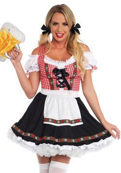 Баварський костюм &laquo;Октоберфест&raquo; Leg Avenue Beer Garden Babe L SO7925 фото - купити в секс-шопі Чорний Кролик