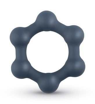 Ерекційне кільце Boners Hexagon Cock Ring SO8873 фото - купити в секс-шопі Чорний Кролик