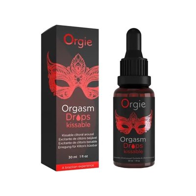 Збуджуючі краплі для клітора Orgie Orgasm Drops Kissable 500332 фото