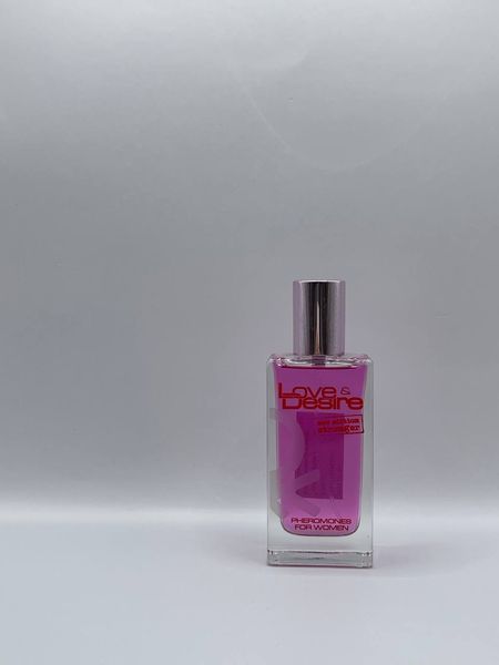 Туалетна вода з феромонами для жінок Love & Desire for Women, 50 ml 1700005 фото - купити в секс-шопі Чорний Кролик