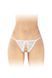 Мереживні трусики з доступом Fashion Secret Zoe White, з бантиком SX2616 фото 1
