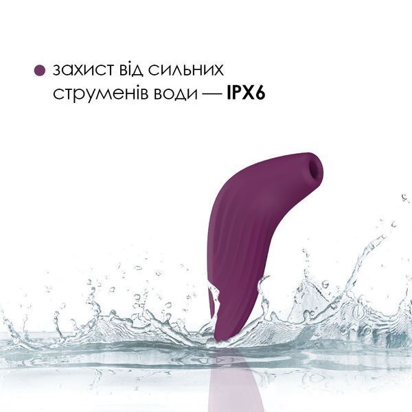 Вакуумний смарт стимулятор Svakom Pulse Union, інтенсивна стимуляція SO6373 фото - купити в секс-шопі Чорний Кролик