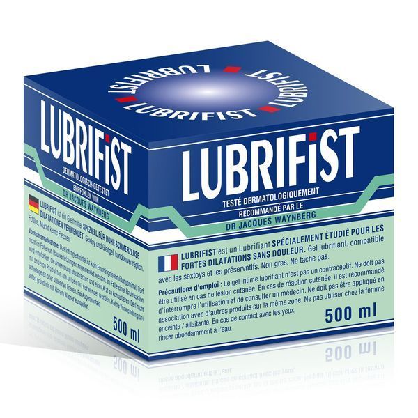 Гуcта змазка для фістингу і анального сексу Lubrix LUBRIFIST (500 мл) на водній основі SX3140 фото - купити в секс-шопі Чорний Кролик