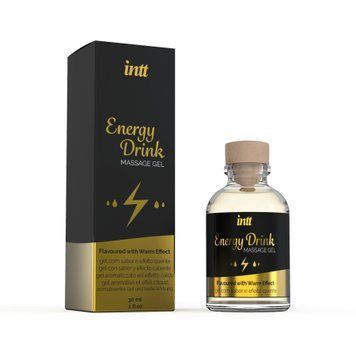 Масажний гель для інтимних зон Intt Energy Drink (30 мл) розігріваючий SO2926 фото - купити в секс-шопі Чорний Кролик