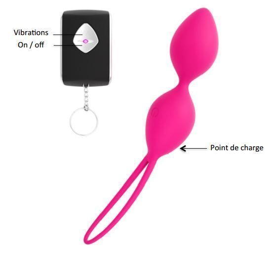 Вагінальні кульки Dorcel Divine Balls, діаметр 3,5 см, маса 91г MD1472 фото - купити в секс-шопі Чорний Кролик