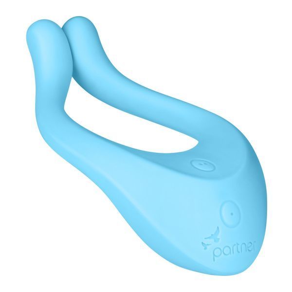 Вібратор для пар Satisfyer Endless Love Blue, 3 незалежні мотори, багатофункціональний SO2305 фото - купити в секс-шопі Чорний Кролик