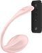 Смарт-віброяйце Satisfyer Ribbed Petal Connect App Black, керування зі смартфона, пульт ДК SX1222 фото 2