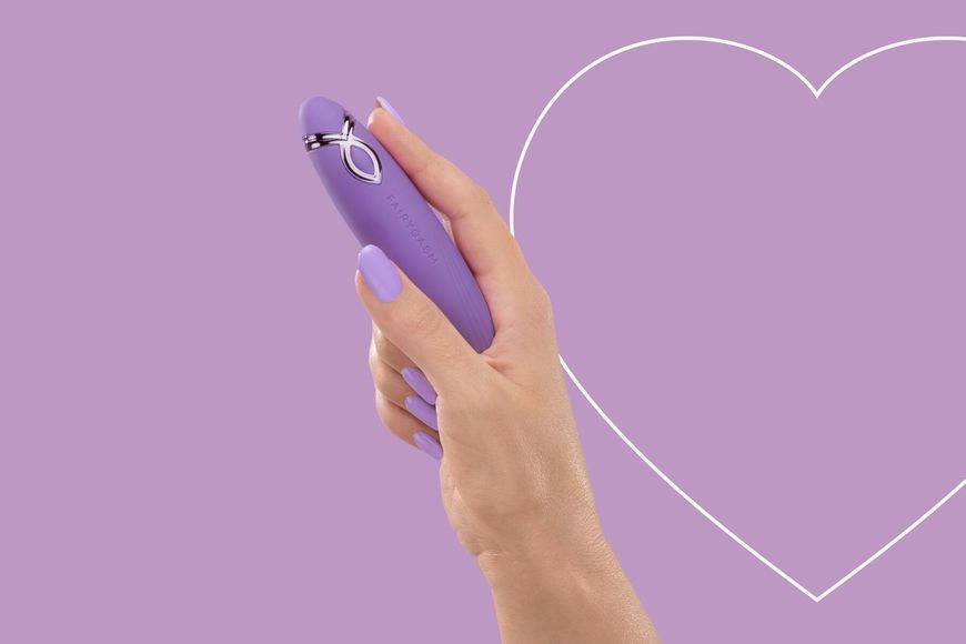 Мінівібратор FairyGasm PleasureArrow violet SX0639 фото - купити в секс-шопі Чорний Кролик