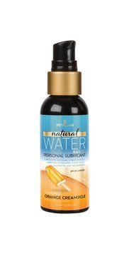 Змазка на водній основі Sensuva Natural WaterBased Orange Creamsicle 57 мл без гліцерину і парабенів SO3533 фото - купити в секс-шопі Чорний Кролик