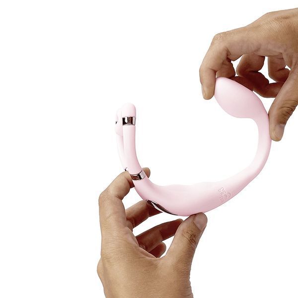Смарт-вібратор для пар Adrien Lastic Venus + APP, подвійний, можна носити під одягом, 10 режимів SX1283 фото - купити в секс-шопі Чорний Кролик