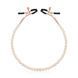 Затискачі для сосків з перлинним ланцюжком Rosy Gold - Nipple Clamps Pearls SX3898 фото 5