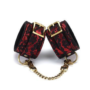 Поножі Liebe Seele Victorian Garden Ankle Cuffs SO9474 фото - купити в секс-шопі Чорний Кролик