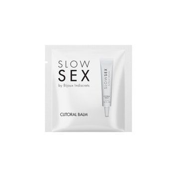 Пробник розігрівального бальзаму для клітора Bijoux Indiscrets Slow Sex Clitoral balm SO5948 фото - купити в секс-шопі Чорний Кролик