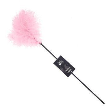 Лоскітка з пером індика Art of Sex &ndash; Feather Paddle, рожева SO6615 фото - купити в секс-шопі Чорний Кролик