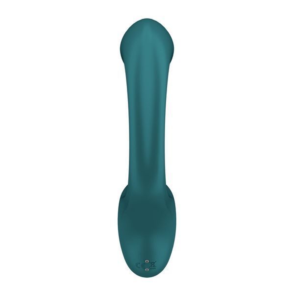 Вагінально-кліторальний вібратор Satisfyer G for Goddess 2 Bottle Green, 2 мотори SX3261 фото - купити в секс-шопі Чорний Кролик