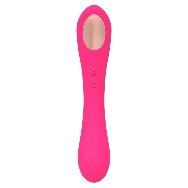Вібратор та вакуумний кліторальний стимулятор 2-в-1 Alive Quiver Magenta Pink оновлена ​​модель SO6017 фото - купити в секс-шопі Чорний Кролик