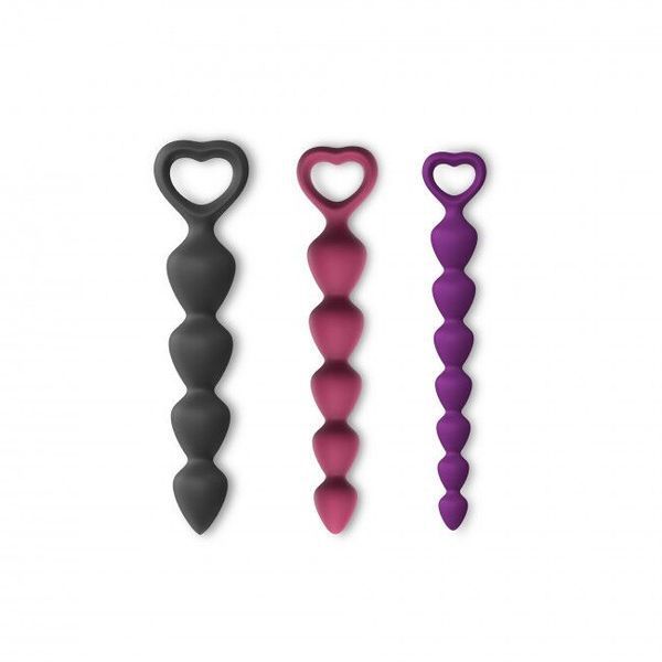 Анальний ланцюжок Love To Love BING BANG M - PLUM STAR SO5084 фото - купити в секс-шопі Чорний Кролик