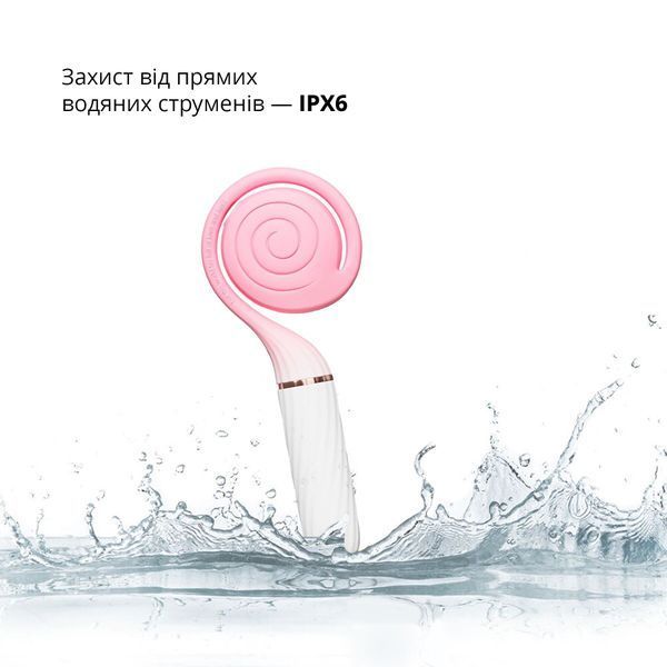 Пульсатор з вакуумною стимуляцією Otouch LOLLIPOP Pink SO9400 фото - купити в секс-шопі Чорний Кролик