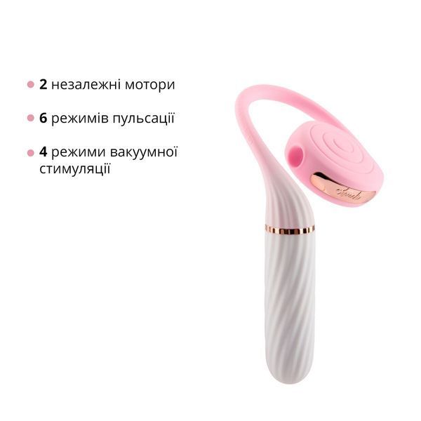 Пульсатор з вакуумною стимуляцією Otouch LOLLIPOP Pink SO9400 фото - купити в секс-шопі Чорний Кролик