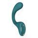 Вагінально-кліторальний вібратор Satisfyer G for Goddess 2 Bottle Green, 2 мотори SX3261 фото 2