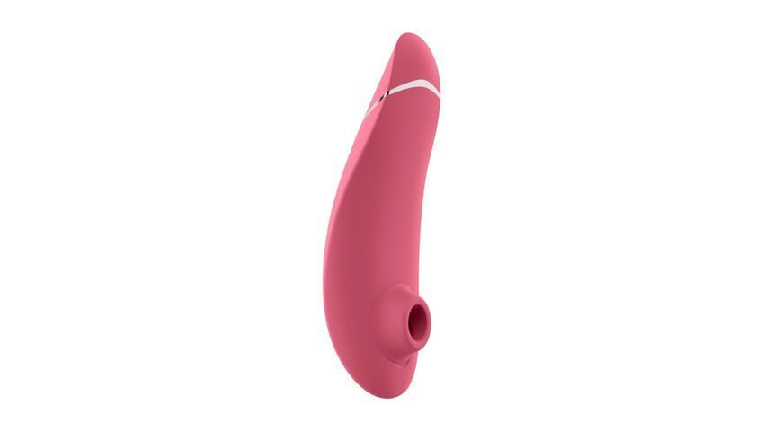 Вакуумний кліторальний стимулятор Womanizer Premium 2 - Raspberry, функції Autopilot та Smart Silenc SO8753 фото - купити в секс-шопі Чорний Кролик