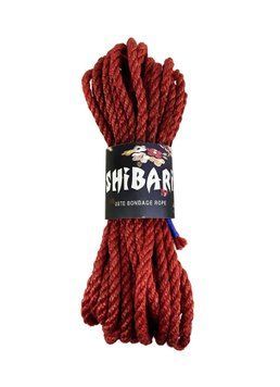 Джутова мотузка для шібарі Feral Feelings Shibari Rope, 8 м червона SO4005 фото - купити в секс-шопі Чорний Кролик