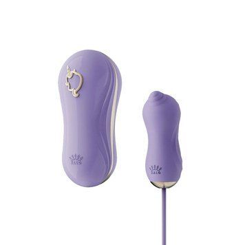 Набір 2в1 Zalo &mdash; UNICORN Violet, віброяйце + вакуумний стимулятор SO6685 фото - купити в секс-шопі Чорний Кролик