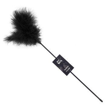 Лоскітка з пером індика Art of Sex &ndash; Feather Paddle, чорна SO6616 фото - купити в секс-шопі Чорний Кролик