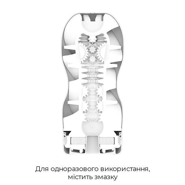 Мастурбатор Tenga Air Cushion Cup (24 повітряні камери всередині) NEW SO4549 фото - купити в секс-шопі Чорний Кролик