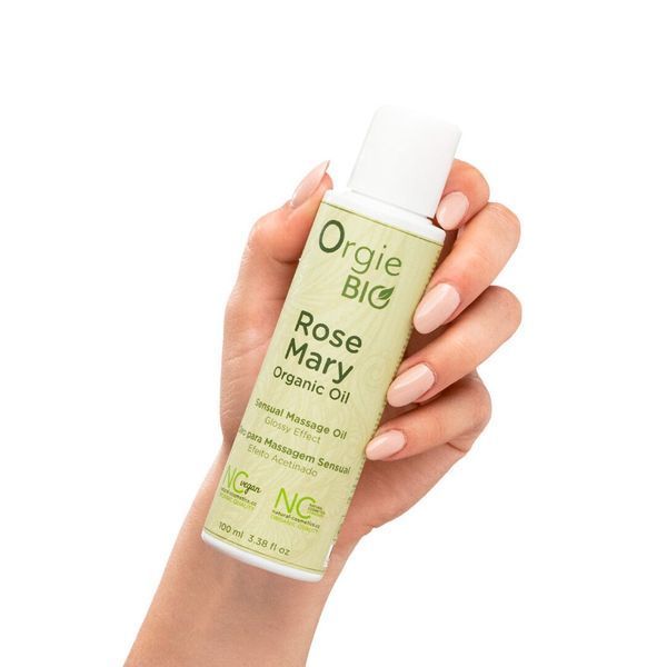 Масажна олія Orgie &ndash; Bio Rosemary Organic Oil (100 мл), органічна, веганська формула SX1535 фото - купити в секс-шопі Чорний Кролик
