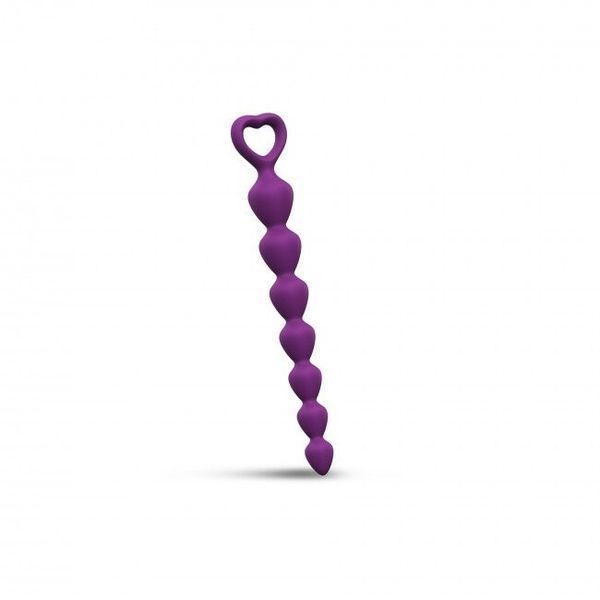 Анальний ланцюжок Love To Love BING BANG S - PURPLE RAIN SO5085 фото - купити в секс-шопі Чорний Кролик