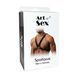 Чоловіча портупея Art of Sex - Spartacus, натуральна шкіра, колір чорний, розмір L-2XL SX3459 фото 3