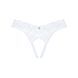 Мереживні танга Obsessive Heavenlly crotchless thong XL/2XL, з доступом SO8190 фото 5
