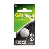 Батарейка GP Lithium CR2025 SX4461 фото - купити в секс-шопі Чорний Кролик