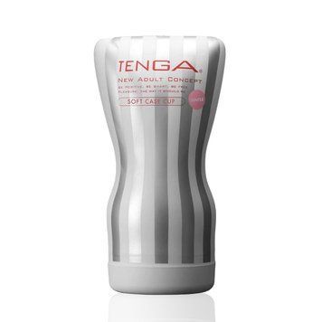 Мастурбатор Tenga Soft Case Cup (м&rsquo;яка подушечка) Gentle стискуваний SO4551 фото - купити в секс-шопі Чорний Кролик