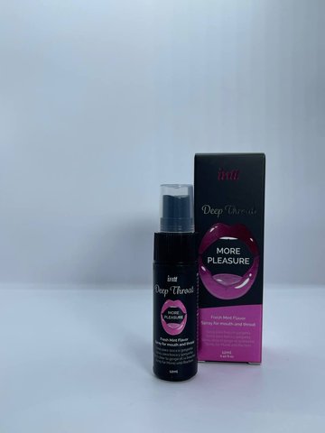 Спрей для глибокого мінету Intt Deep Throat Oral Spray (12 мл)  SO4896 фото - купити в секс-шопі Чорний Кролик