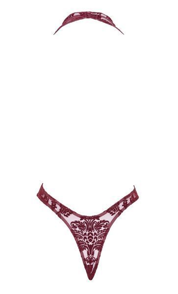 Боді Noir Handmade F386 Kink Royal cascade bodysuit M SX4169 фото - купити в секс-шопі Чорний Кролик