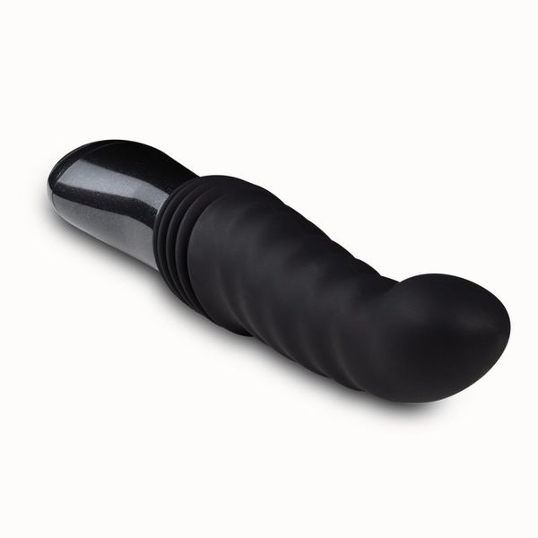 Пульсатор Temptasia by Blush - Lazarus Thrusting Dildo - Black SO8836 фото - купити в секс-шопі Чорний Кролик