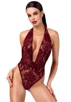 Боді Noir Handmade F386 Kink Royal cascade bodysuit XL SX4171 фото - купити в секс-шопі Чорний Кролик