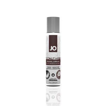 Крем-змазка з кокосовою олією System JO Coconut Hybrid ORIGINAL (30 мл) біла SO1484 фото - купити в секс-шопі Чорний Кролик