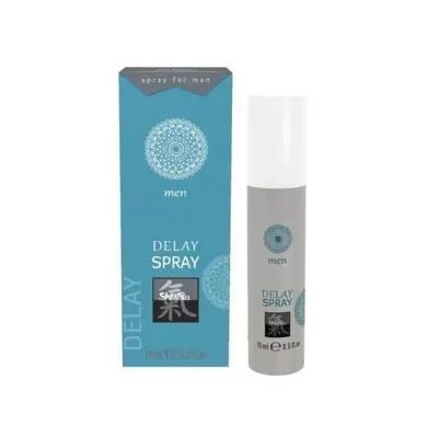 Спрей пролонгатор для чоловіків SHIATSU Delay Spray ( 15 ml ) 67305 фото - купити в секс-шопі Чорний Кролик