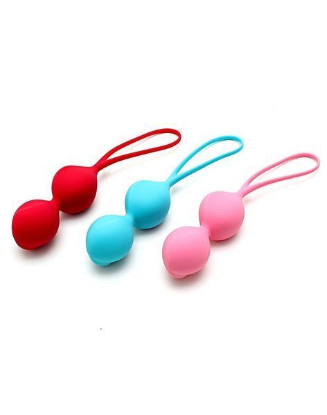 Вагінальні кульки Satisfyer V Balls (3 пари), діаметр 3,4 см, маса 79-114-150г, монолітні SO2301 фото - купити в секс-шопі Чорний Кролик