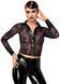 Блуза Noir Handmade F377 Noirelle Lace Button-up Shirt M SX4120 фото 3