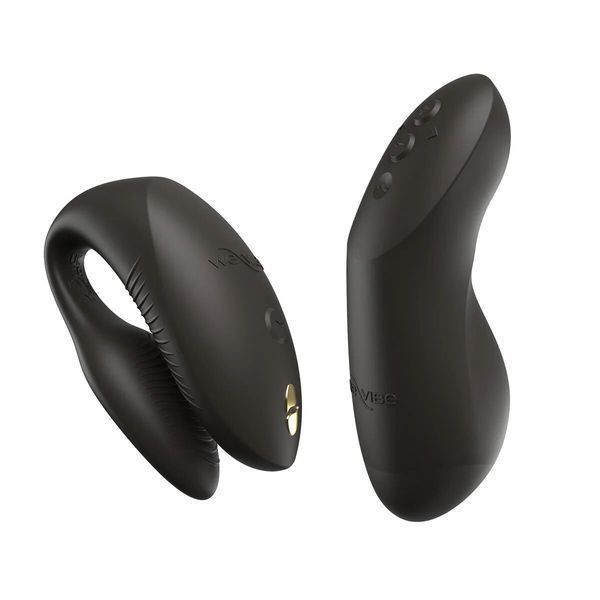 Смарт-вібратор для пар We-Vibe Chorus Pro Satin Black SX3860 фото - купити в секс-шопі Чорний Кролик