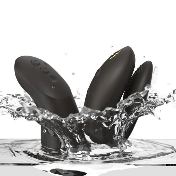 Смарт-вібратор для пар We-Vibe Chorus Pro Satin Black SX3860 фото - купити в секс-шопі Чорний Кролик