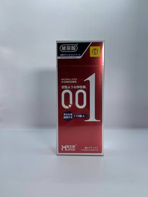 Презервативи з натурального латексу прозорого кольору Muaisi 001 12 штук Muaisi-5 фото