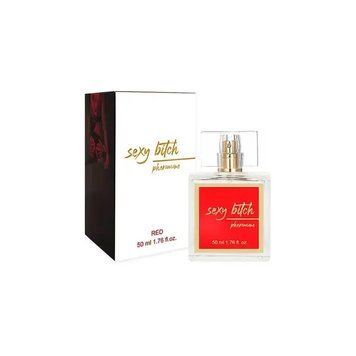 Парфумерна вода з феромонами для жінок SEXY BITCH RED Pheromone, 50 ml 91400156 фото - купити в секс-шопі Чорний Кролик