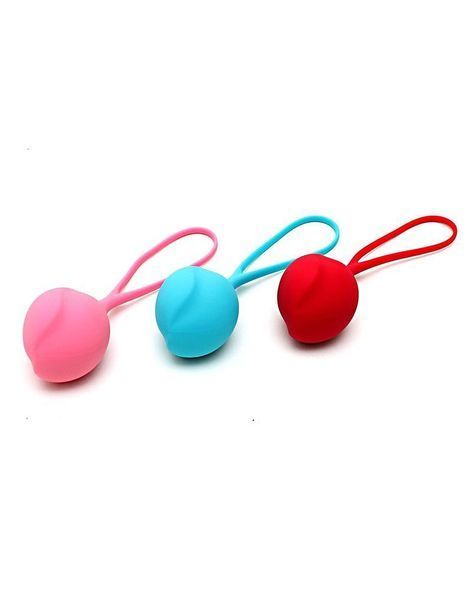 Вагінальні кульки Satisfyer Strengthening Balls (3шт), діаметр 3,8 см, маса 62-82-98г, монолітні SO2302 фото - купити в секс-шопі Чорний Кролик