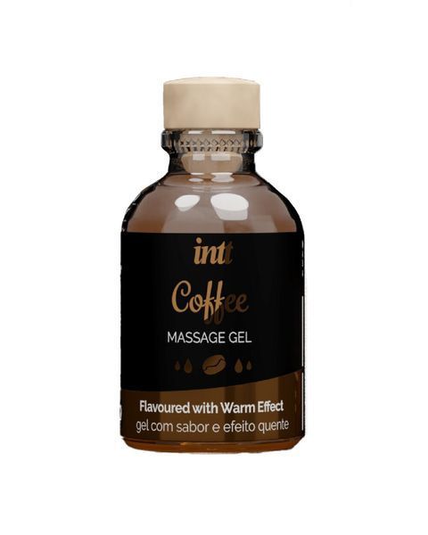 Масажний гель для інтимних зон Intt Coffee (30 мл) розігріваючий SO3508 фото - купити в секс-шопі Чорний Кролик